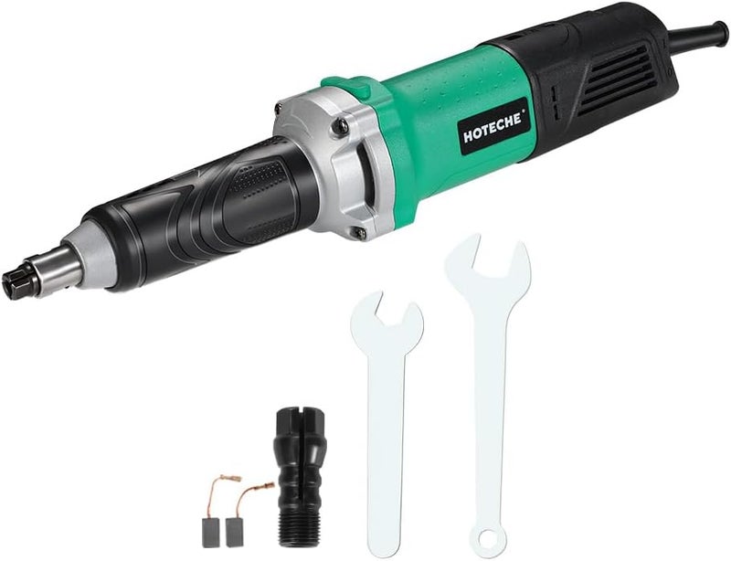 HOTECHE 1/4-Inch Electric Die Grinder 6-Amp Heavy Duty Compact High-Speed Rotary Die Grinder Tool for Precision Grinding, Cutting, and Polishing - Image 1